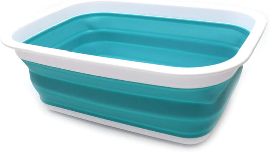 Panier à Linge Plastique Pliable Vert