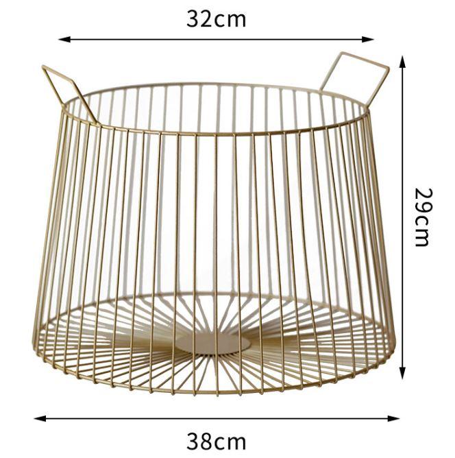 Corbeille à Linge en Métal Design Sirkel - panier à linge