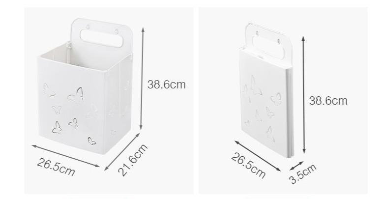 panier pliable pour le linge à suspendre : dimensions