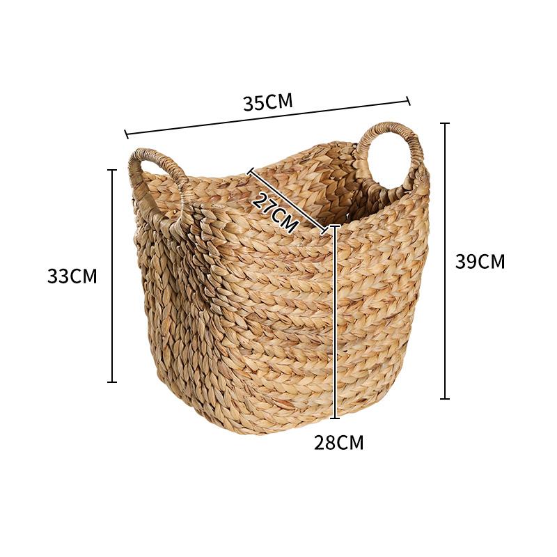 Corbeille à Linge Tressée taille M