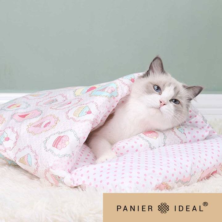 MatouBag: Le Sac de Couchage pour Chat - Pancakes / Petit