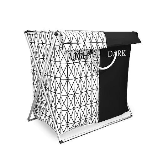 Panier a Linge Double Couvercle