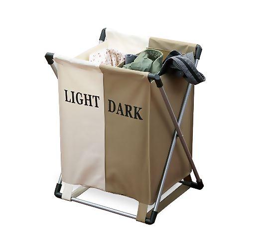 Panier à Linge Double Bac