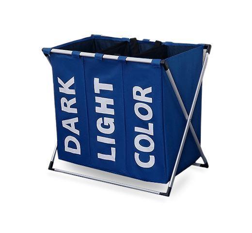 panier linge 3 compartiments