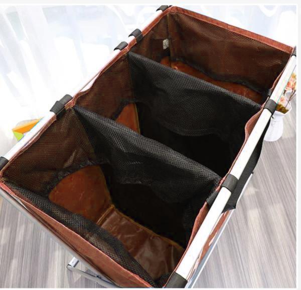 Panier 3 Compartiments Chocolat