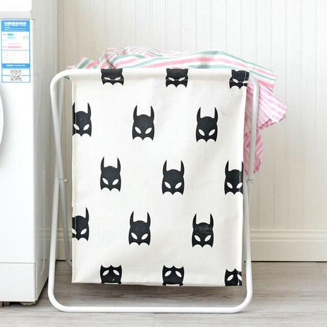 panier linge pliable avec couvercle