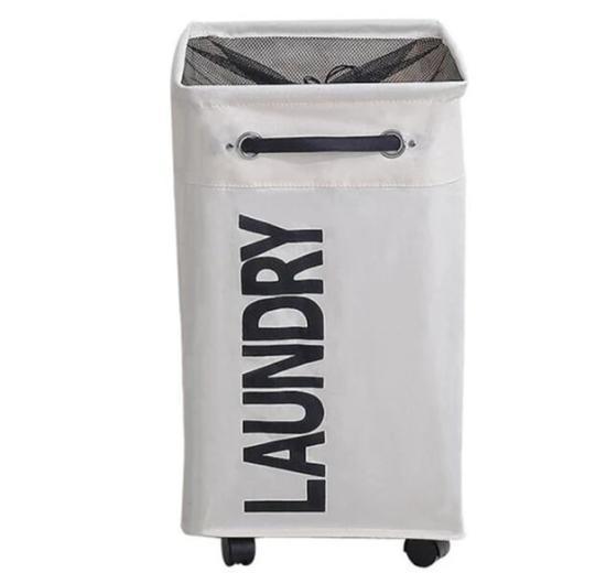 Panier à Linge cube à Roulette