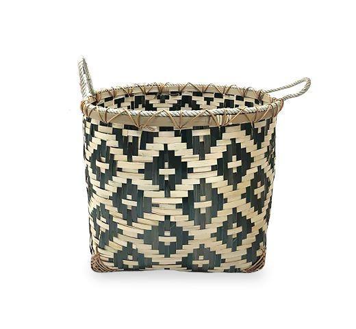Panier Tressé salle de bain