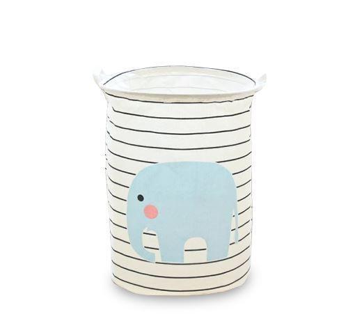 Panier Linge Bébé Éléphant