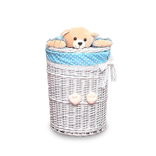 Panier Linge Bébé Osier