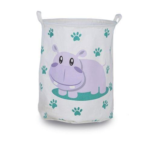 Panier à linge hippopotame