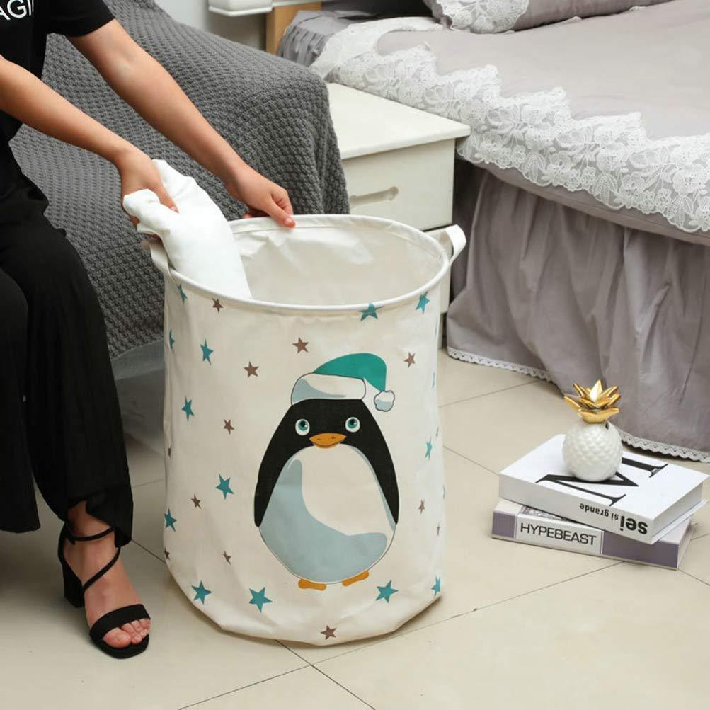 panier de rangement bébé pingouin