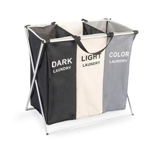 Panier Linge Trieur 3 Bacs