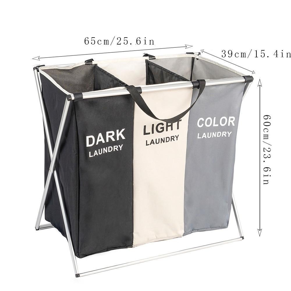 Panière Linge Compartiments