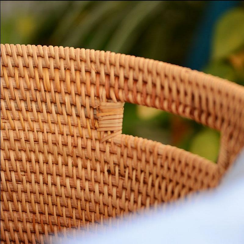 Panier à Linge Tressé design Bambou