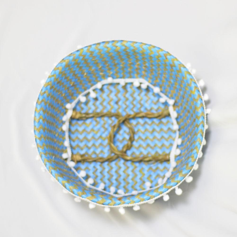 Panier Linge Design Tressé