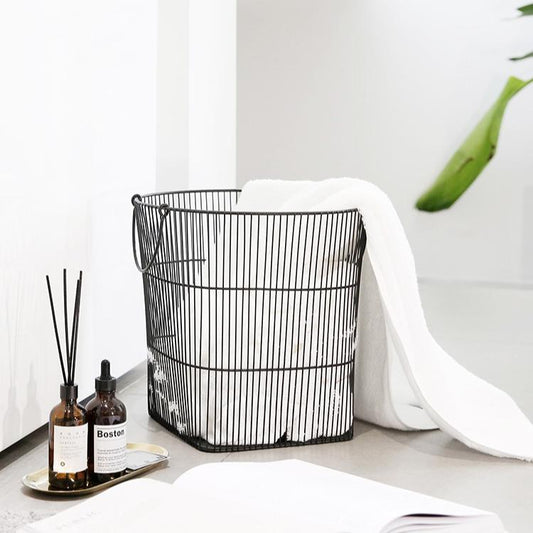 Panier Design Carré en Métal Captio