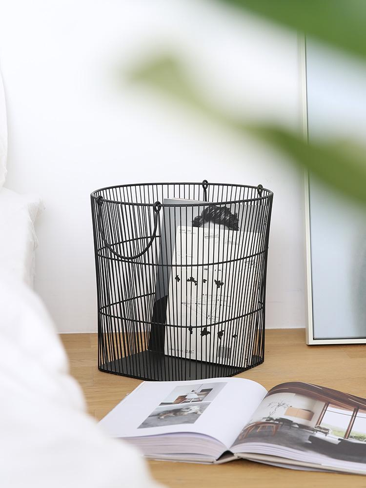 Panier Design Carré en Métal Captio