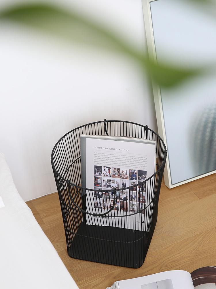 Panier Design Carré en Métal Captio