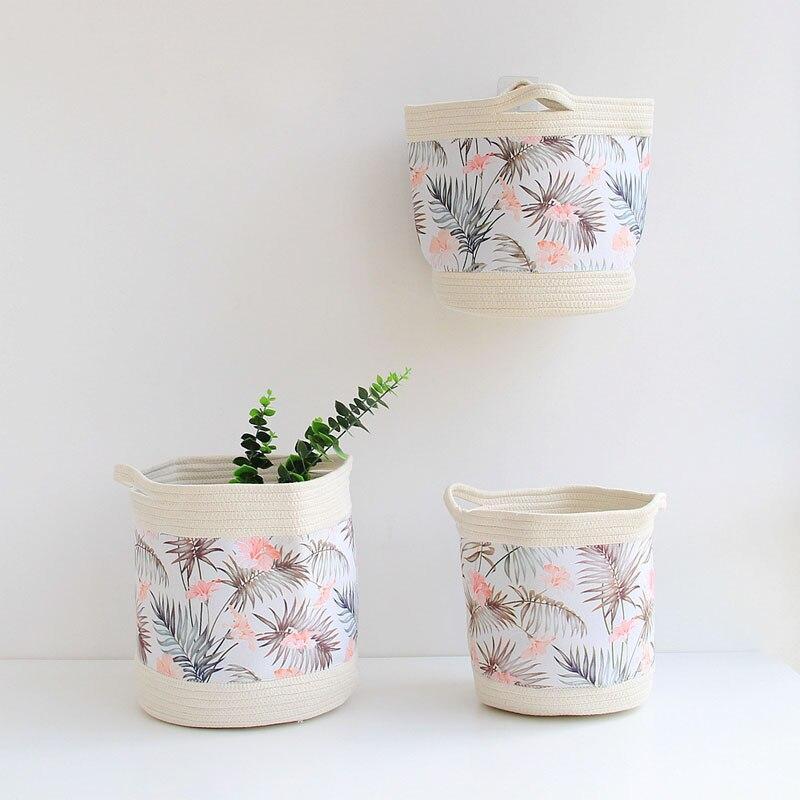 panier à linge design contemporains roses