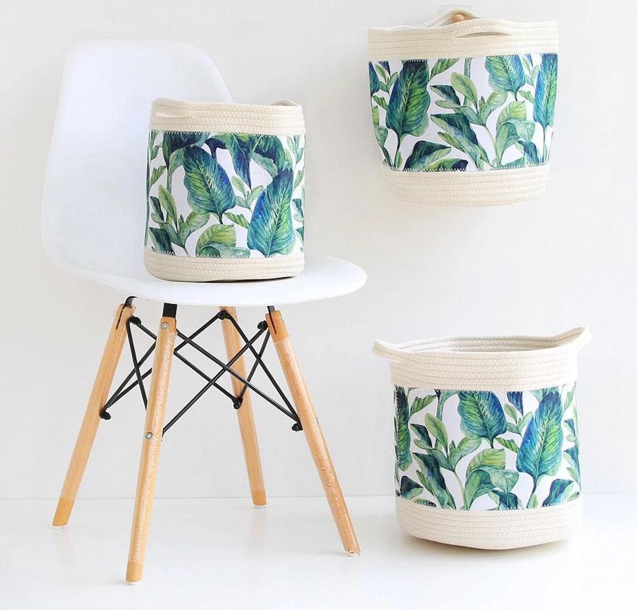 panier à linge contemporains