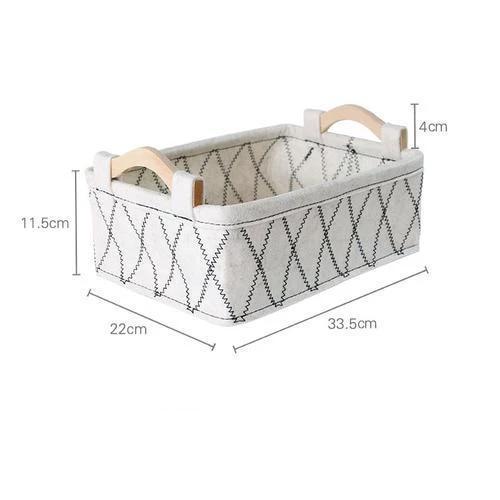 panier design contemporain blanc moyenne taille