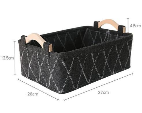 Panier Scandinave Bois dimensions L