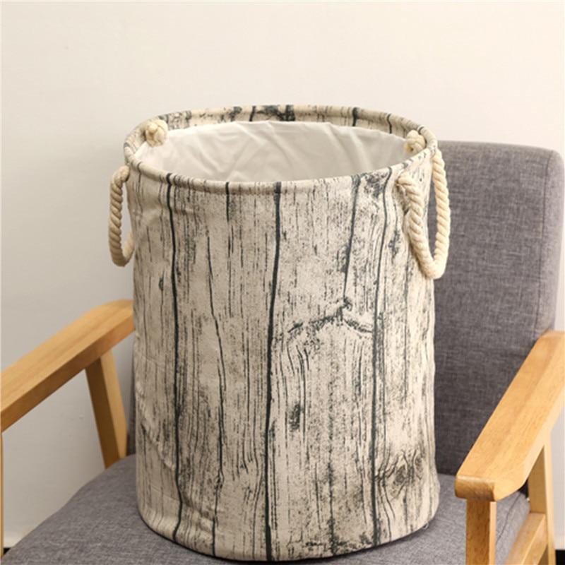 Sac à Linge Design Bûche Scandinave