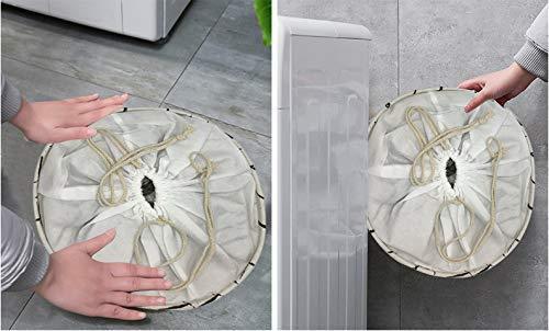 panier à linge plié et facile à rangé