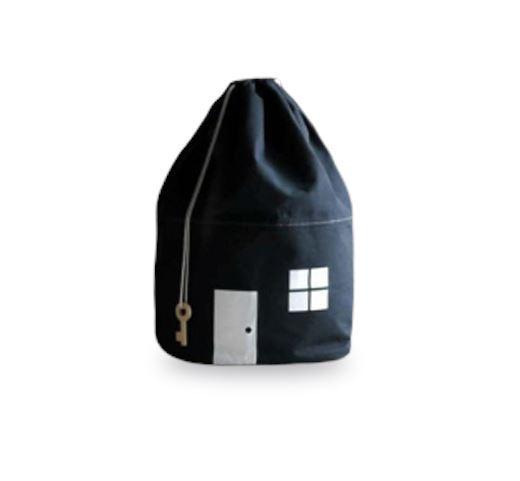 Panier à Linge Design Noir Maisonnette