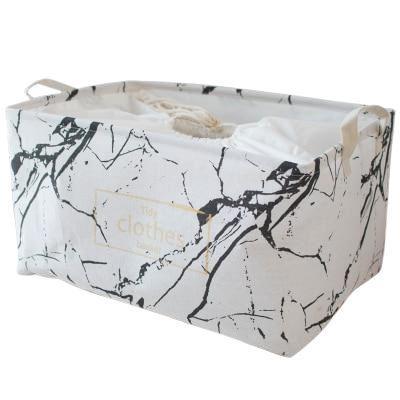 panier pour linge design japonais blanc