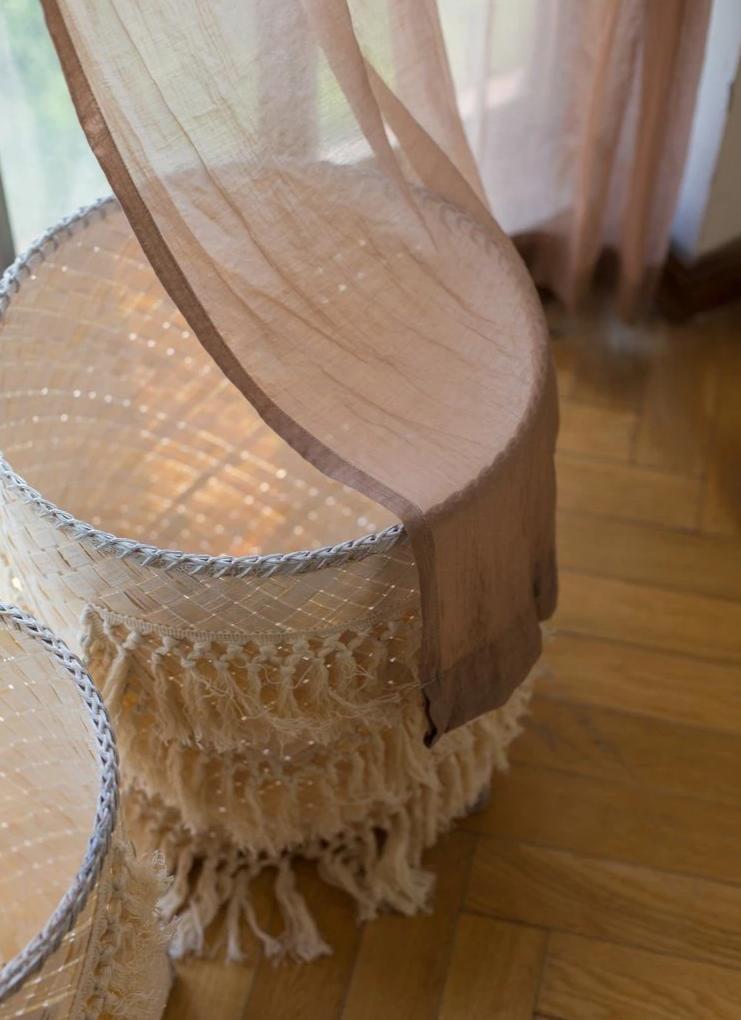 panier tressé artisanal