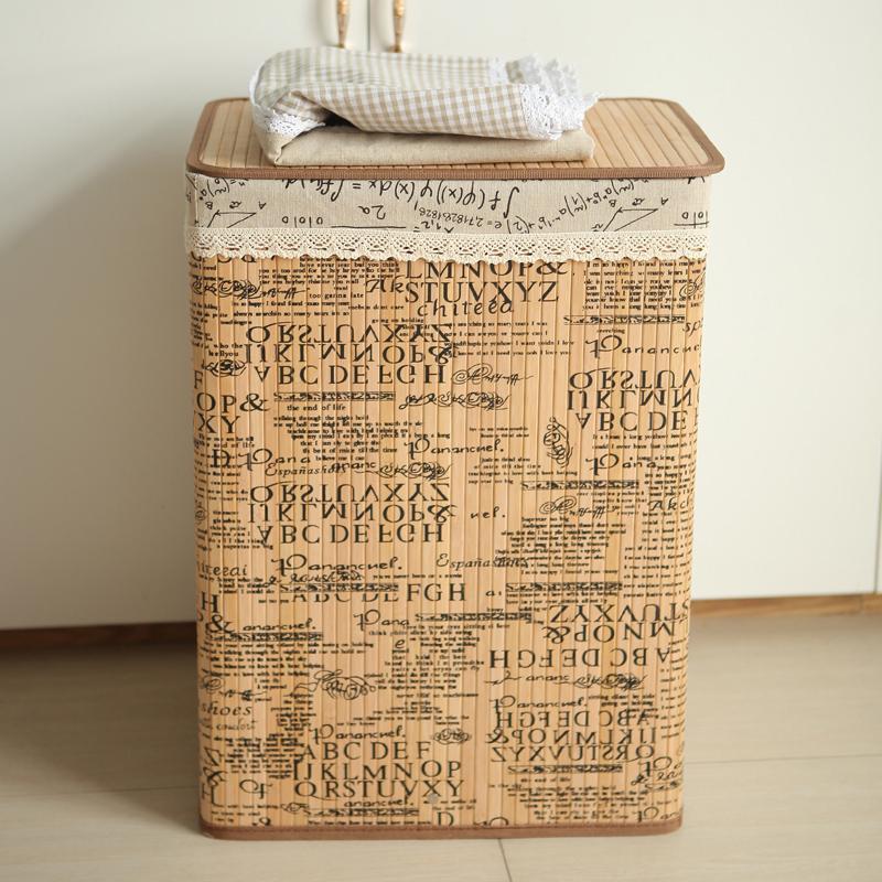 panière à linge fait main