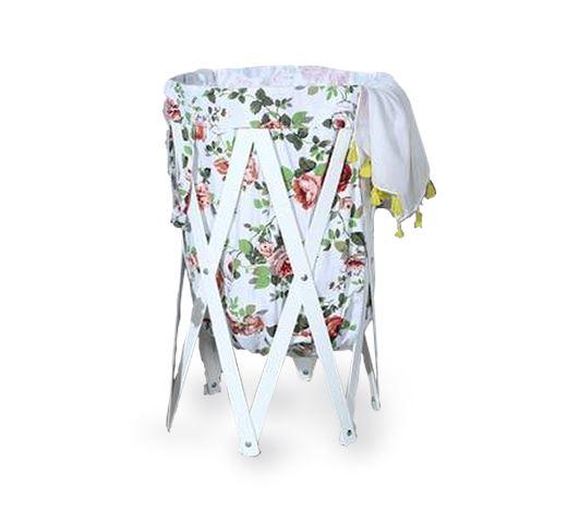 Panier à Linge Bois Blanc