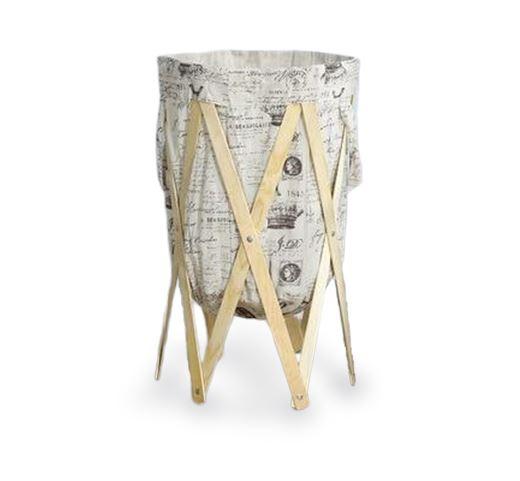 Panier à Linge Sale en Bois
