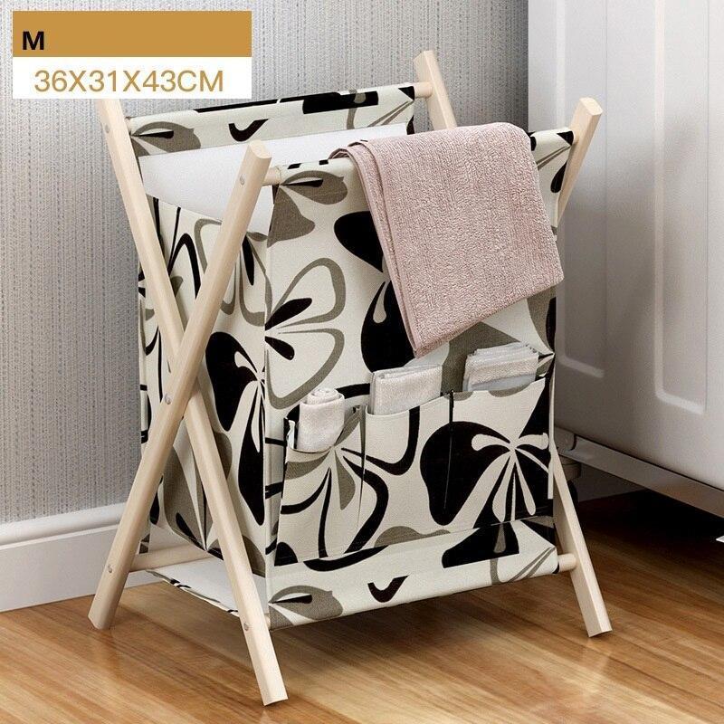 panier pliable en bois taille M