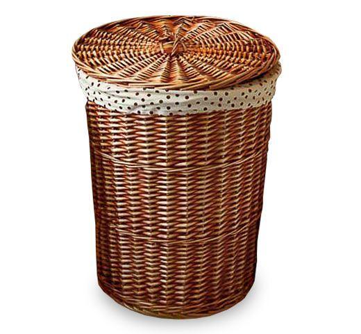 Panier Linge Osier Couvercle