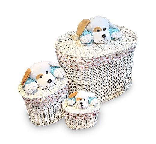 Panier à Linge en Osier Ovale