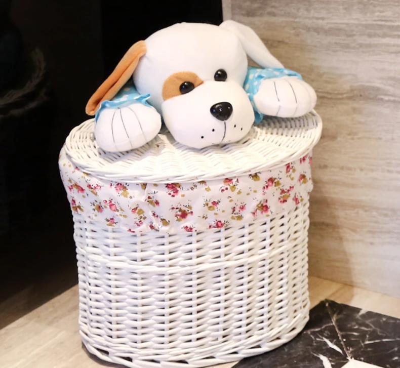 Panier à Linge en Osier Ovale taille XM