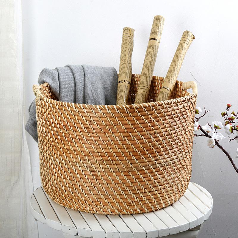 panier a linge en rotin vannerie vietnam