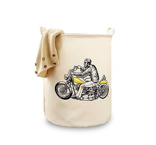 Panier à Linge en Tissu Motard