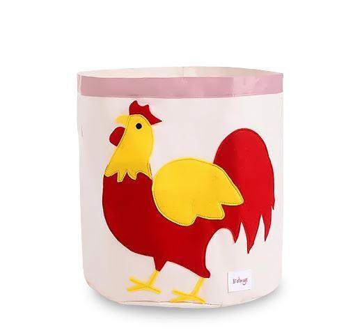 Panier à Linge Enfant Charlie le Coq
