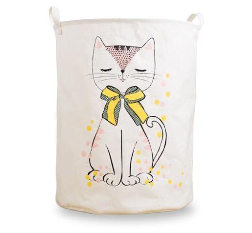 Panier à Linge Chat