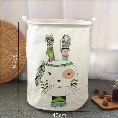 panier à jouet enfant lapin