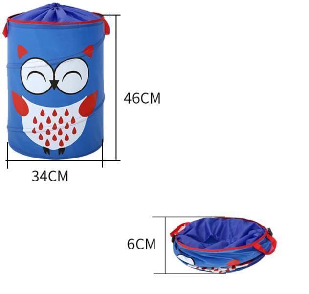 panier à jouets pliable