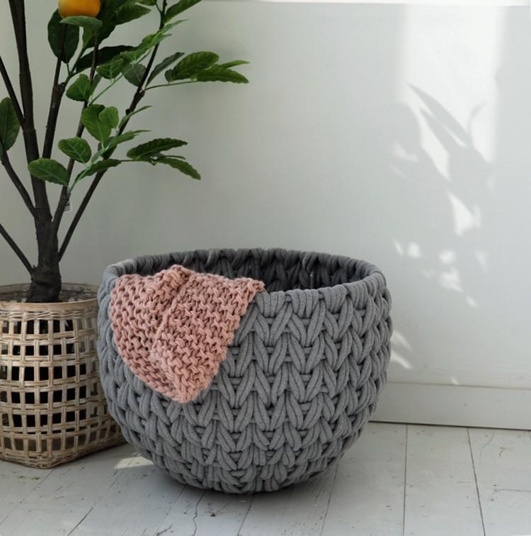 Panier Géant Design Tricoté Nexa