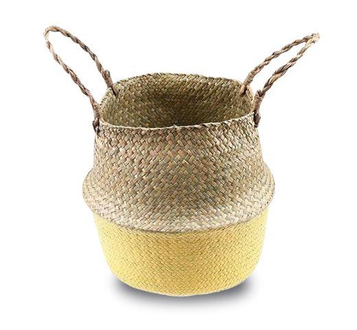 Panier A Linge Jaune