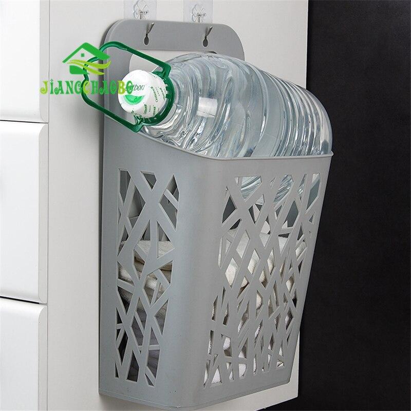 Corbeille à Linge Plastique Suspendu Gris