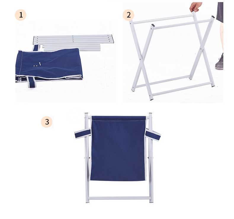 bac à linge pliable notice