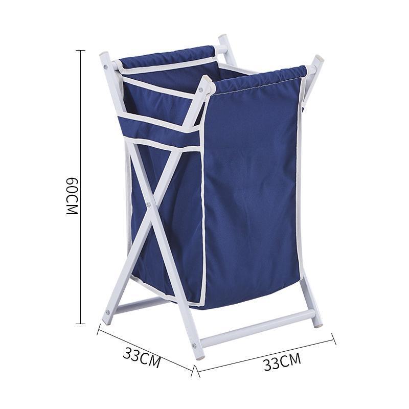 petit bac à linge bleu versatile